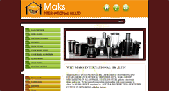 Desktop Screenshot of makstgroup.com