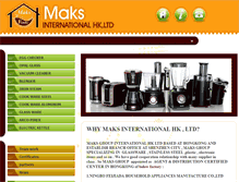 Tablet Screenshot of makstgroup.com